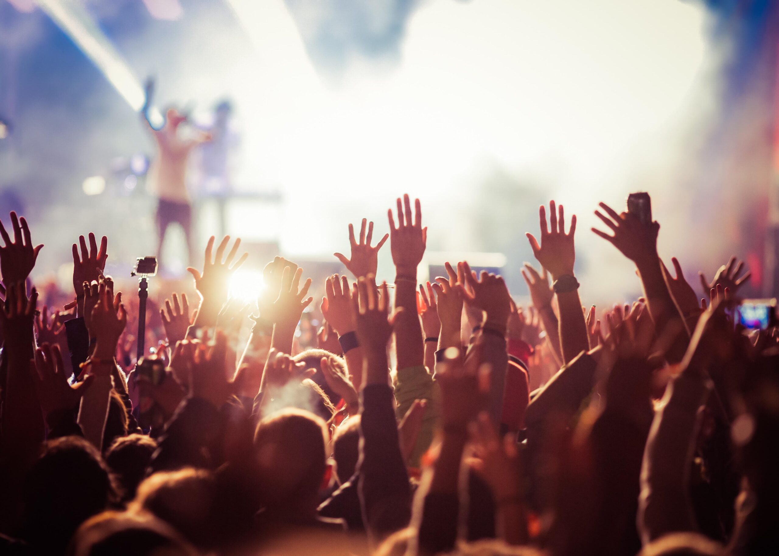 Vea cuántos festivales de música hay dentro de un radio de 1 hora en automóvil desde Los Ángeles
